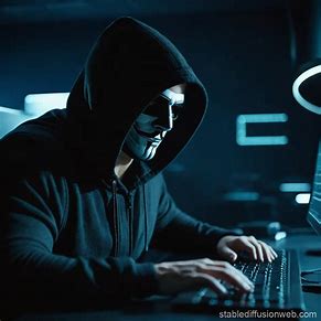 Operator at a terminal during a cyber defence exercise